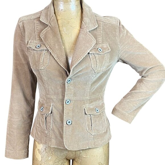Department Of Peace Jackets & Blazers - Department of Peace Corduroy Jacket XS Tan #132L